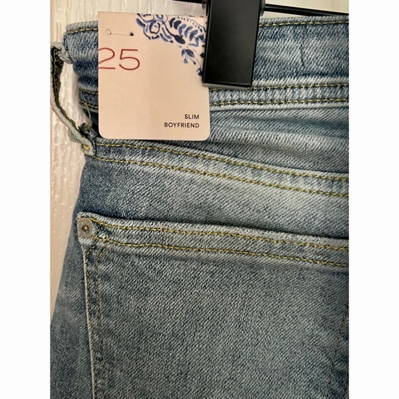 Anthropologie Pilcro Slim Boyfriend Jeans Size 25 - Picture 2 of 11
